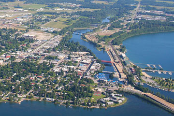 Sandpoint from the Air